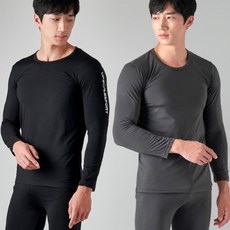 1+1 빅사이즈 남성용 발열기모 초극세사 내복세트 2개