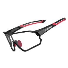 자전거 변색 렌즈 락브로스 고글 풀프레임 선글라스 시야확보 자외선차단, 변색_10135, 1개