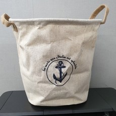 화분 커버 손잡이 린넨 바구니 홀더 플랜테리어 카페 소품, 05