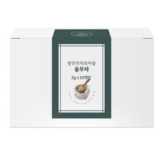 국산 고압로스팅 율무차 티백차 볶은 율무, 1개, 20개입, 2g
