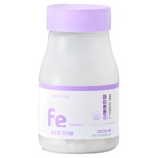 아이튼튼츄 프리미엄 츄어블 키즈 철분제 포도맛 60정, 1박스