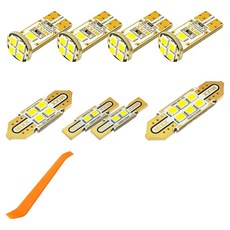 믹스 차량용 LED 실내등 풀세트 + 리무버, 기아 더뉴레이 2022년 9월~ 화장거울등28mm형, 1세트