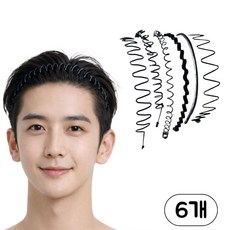 비온엑스 자국없는 스프링 남자 머리띠 6종