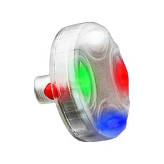 Led 타이어 밸브캡 휠 라이트 방수 램프, 발광색, 4개