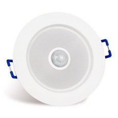 더쎈 LED 매입 센서등 에코 3인치 5W 센서등 플리커프리 매립등, 전구색(노란빛), 1개