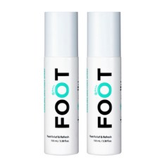 유어니크 쿨링 데오 풋 스프레이 100ml, 2개, 1개입