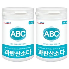 ABC 천연세제 과탄산소다, 1kg, 2개