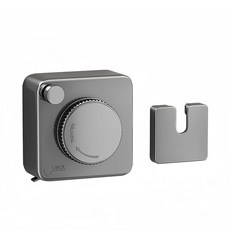 실내 실외 원룸 베란다 무타공 숨기형 와이어 빨래줄 4.6m, 1개, 메털릭