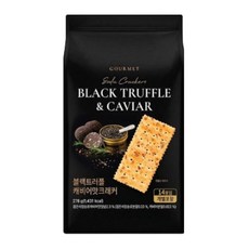 블랙 트러플 캐비어 크래커, 1개, 278g