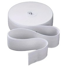 두꺼운 고탄성 밴드 가로 4/6/8/10/15/20/25/30/40/50mm 세로 400cm, 1개, 화이트50mmx400cm