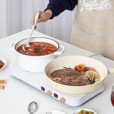 *추천* Brand 2구 인덕션 전기레인지 2구 와이드인덕션 캠핑, 프리스탠딩