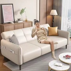 [무료로켓방문설치]엘티제이 다용도 소파침대 접이식 소파베드 1인용 2인용 3인용 쇼파 L15, 아이보리