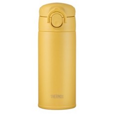 써모스 데일리 원터치 파우더 보틀 JOK-350K, 머스터드옐로, 350ml, 1개