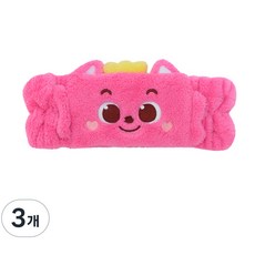 碰碰狐洗臉髮帶, 3個, 碰碰狐