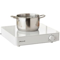 신일 1구 인덕션 소형 휴대용 1인용 식탁용 전기레인지, 일반형, 화이트