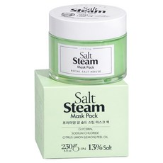 프리미엄 사해 로얄솔트팩 솔트팩 노폐물 모공 피지 각질 소금 스크럽 워시오프 마스크 팩 230g, 1개입