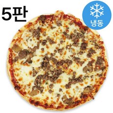 리얼 씬피자 불고기 5판 세트, 275g, 5개
