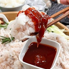 동해안 물가자미 미주구리 회 250g 야채 초장, 1개