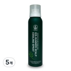 두피 쿨링 스프레이 아이스썸머 와치독리커버, 5개, 150ml