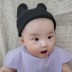 트리베어 신생아 아기 모자 뿔 비니 출산선물