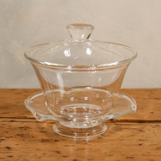 [인기상품] 완전 투명한 내열유리 큰 개완, 1개, 투명, 단품