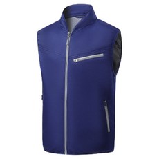 BOACE 선풍기 조끼 여름작업복 아이스조끼 건설 현장용 낚시용 공장 정비 근무복 배달 등산+2개 순환식 USB 냉각팬+보조배터리20000mAh