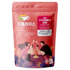 티플레이스 볶은 구기자비트 블랜딩 삼각티백차 50ea, 2개, 50개입, 50g