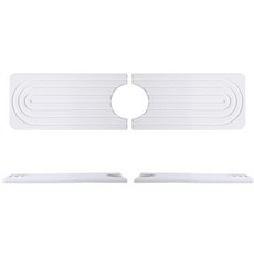 아르앤유 프리미엄 규조토 분리형 수도꼭지 매트, 화이트