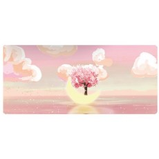 라라공방 감성 게이밍 키보드 장패드 1p, 달, 1개