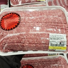 <식자재랜드>코스트코 국산 냉장돈육 다짐육 2.7kg이상 한돈 가성비 다짐육, 2.7kg, 1개