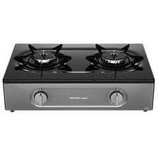 나비엔 매직 가스레인지 2구 가스렌지 메탈실버 안심센서 원터치 에코, LNG, GRF-1312ND/PD