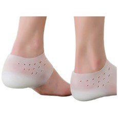 矽膠墊高腳跟套 白色 2cm, 2件, 10套