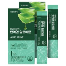 천호엔케어 데일리코어 면역엔 알로에뮨 15p, 300g, 2개