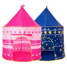 FOOI 어린이 키즈텐트 궁전텐트 아기놀이방 인디언텐트 고퀄리티, 02. 핑크, 1개