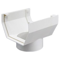 파파가든 지붕 빗물받이 처마 우수받이 (선택7 배수구 100mm), 1개