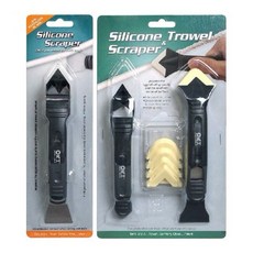 OKX PLUS TOOLS 矽利康刮刀組, 1個, PW-111+135 (無齒)