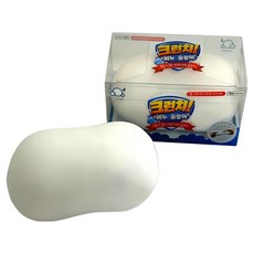 말랑구상점 비누슬랑이 바삭빠작 크런치 말랑이 스트레스볼, 화이트비누, 80g, 1개