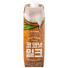 노브랜드 코코넛 밀크, 1L, 2개