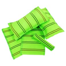 송월타월 빅다이아몬드 때밀이 타월 50, 연두, 10개, 1개입