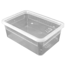 JIF 지곤 케이지 소 (뚜껑포함), 4개, 투명