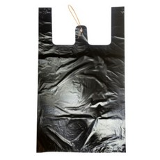 손잡이 일반마트 봉투 3호 검정, 8L, 2000개