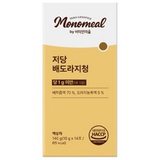 비타민마을 모노밀 알룰로스 저당 배도라지청 스틱, 14개, 10g