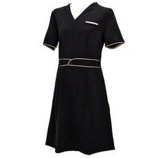 여성 에스테틱 피부관리사 피부관리 가운 유니폼 원피스 치마 세트 작업복 반팔/긴팔