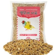 리아펫 프리미엄 잉꼬 핀치, 600g, 1개