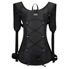 SUB22 경량 자전거 가방 등산 낚시 사이클 배낭, 블랙