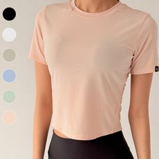 젝시믹스 여성 크롭 반팔 냉감 기능성 티셔츠