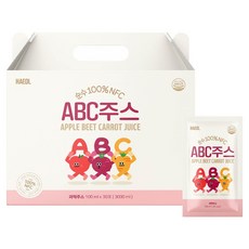 진짜 물넣지않은 100% 무첨가 NFC 착즙 ABC주스, 120개, 100ml