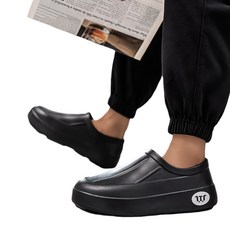 Makone 남녀공용 미끄럼방지 사계절 실내화 조리화 캐주얼 주방화