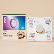 파인댕 강아지 LED 라이트 13가지 패턴모드+해충방지+방수 펜던트 클립형 블링커 야간산책, 1개, 화이트