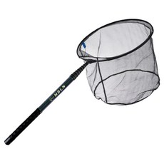 MBLN 신축 낚시 뜰채 탈부착 가능한 필사망 최대 길이 385cm 최소 58cm 휴대용 낚시망 탄소 재질 가볍다 단 570g 그물 헤드 커넥터 88mm 방파 낚시터에 적합